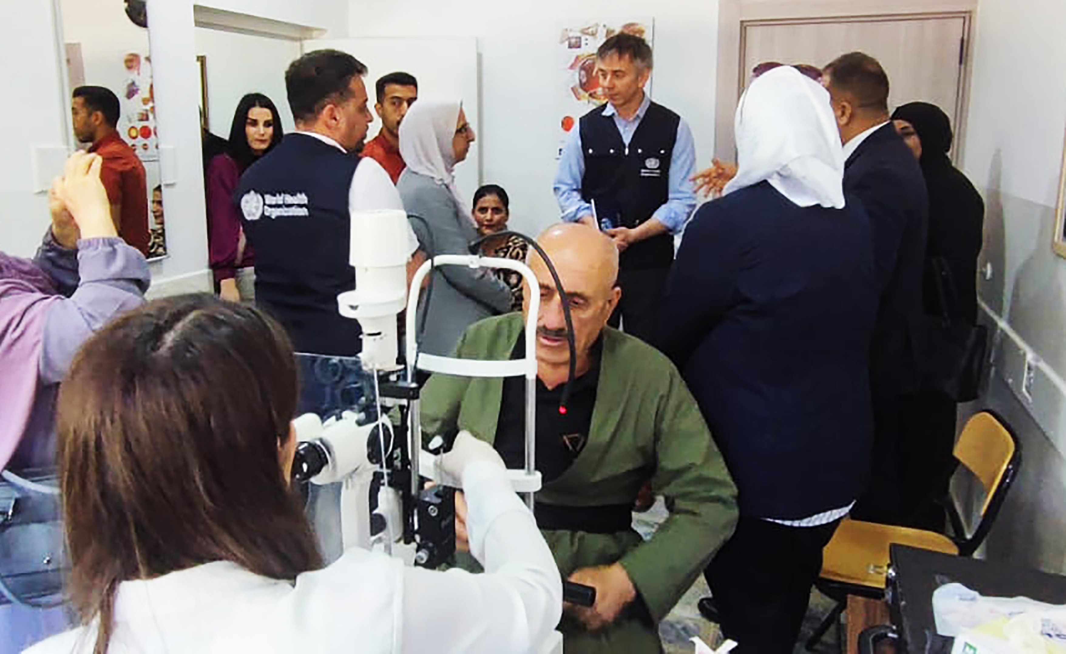 WHO mission to Sulaymaniyah, Iraq, to validate trachoma elimination as a public health problem, 2023